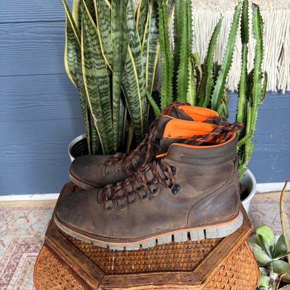 Cole Haan Other - Cole Haan ZERØGRAND Waterproof Hiker Brown leather hiking boots  10